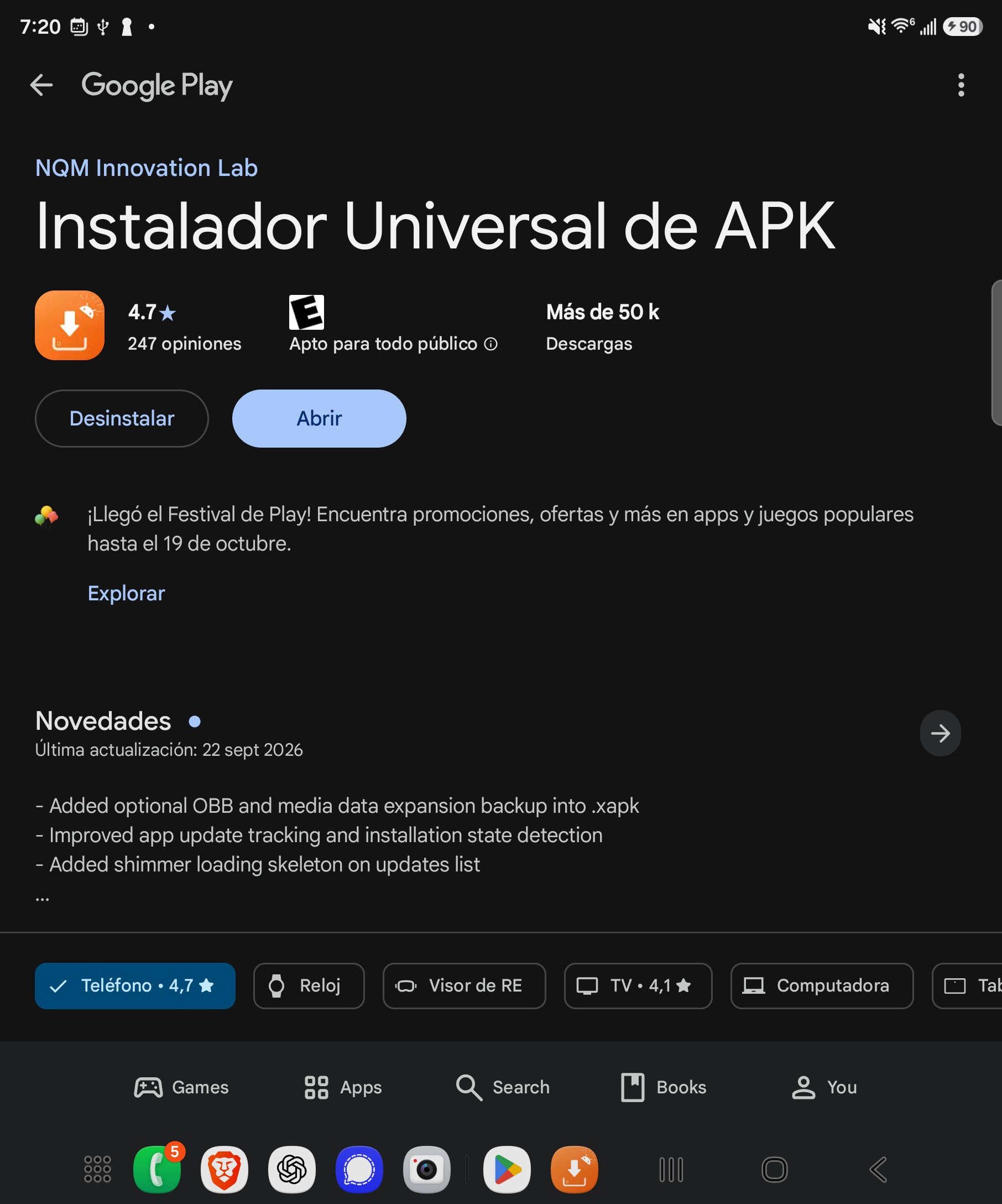 Paso 10: Haz clic en Atrás otra vez.