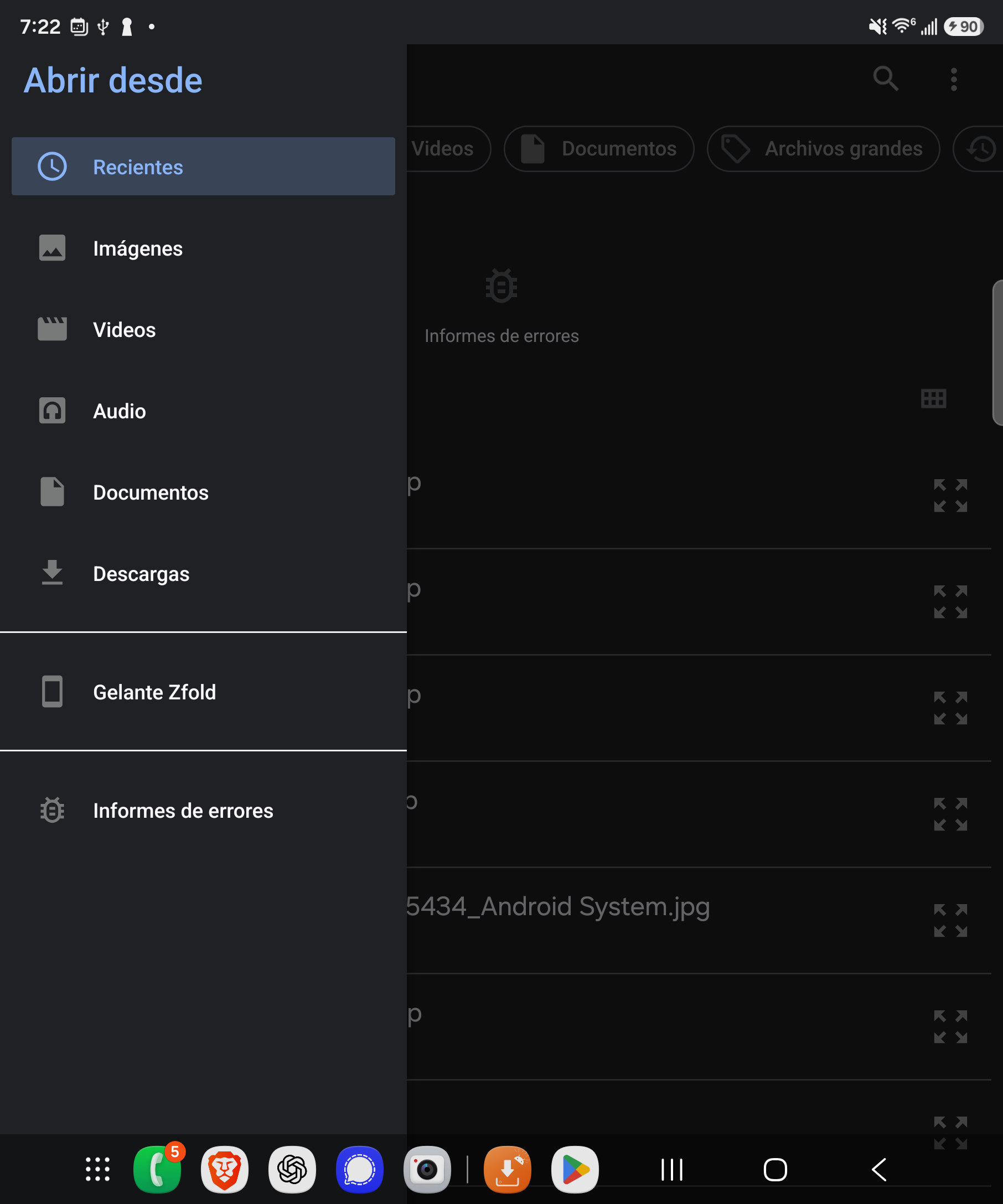 Paso 18: Haz clic en «Descargas».