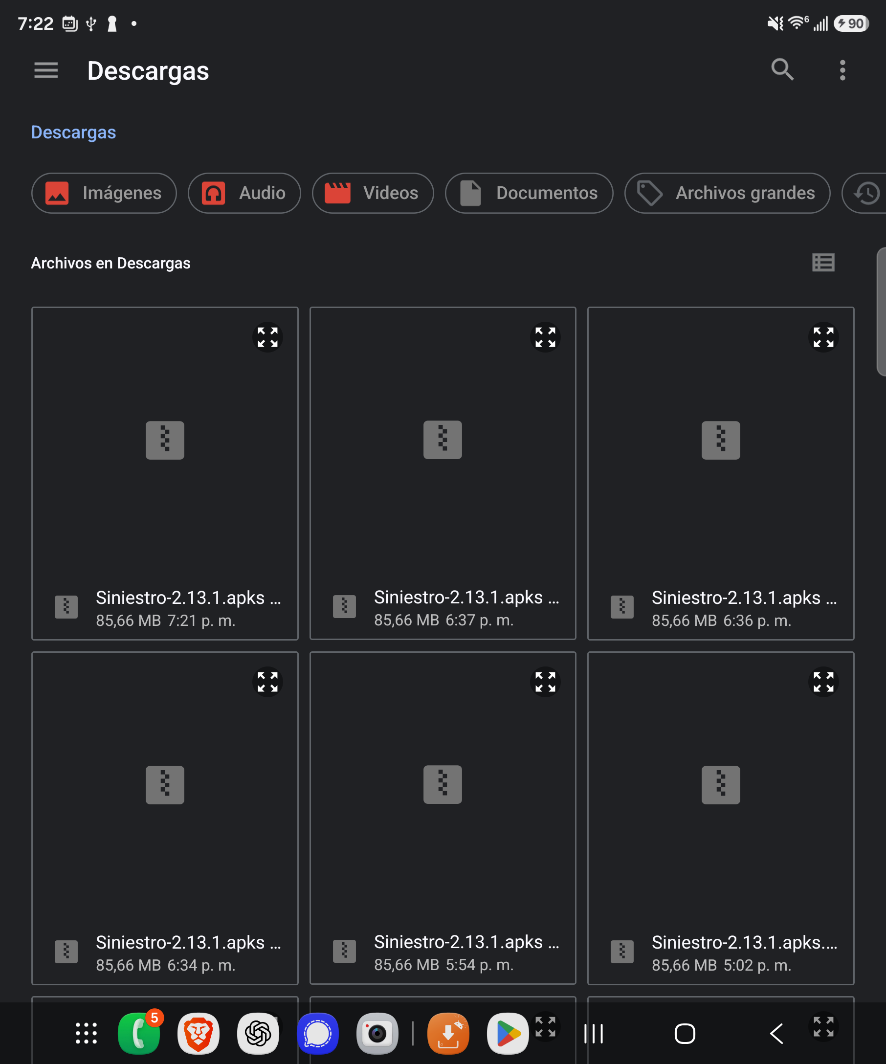 Paso 19: Haz clic en el archivo Siniestro.