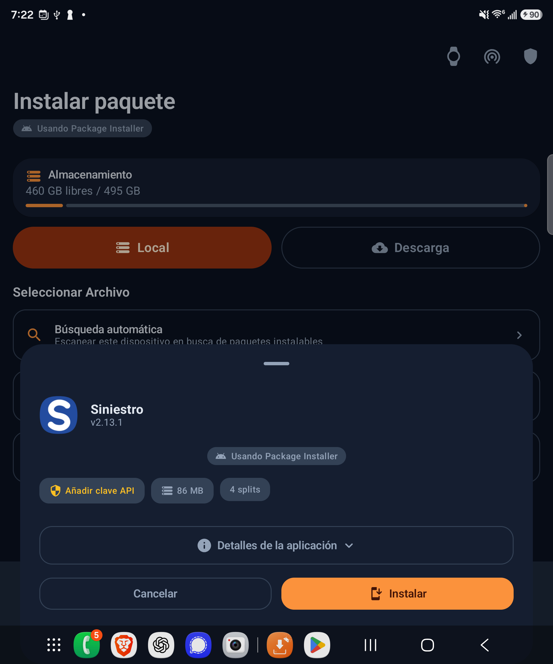 Paso 20: Haz clic en «Instalar».