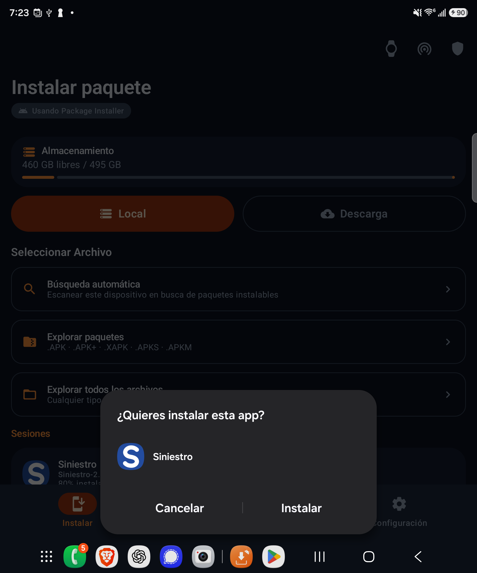 Paso 21: Haz clic en «Instalar» o «Actualizar».